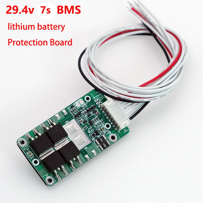 1PCS 29.4V 7S 15A 20A Li-ion 18650 Battery Pack BMS PCB board PCM w/ Balance Integrated Circuits Board for e-bike ebicycle
1PCS 29.4V 7S 15A 20A Li-ion 18650 Battery Pack BMS PCB board PCM w/ Balance Integrated Circuits Board for e-bike ebicycle
