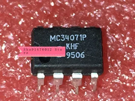 Фото 5 шт./лот MC34071P MC34071 DIP 34071P DIP-8 интегральная схема IC | Электронные компоненты и