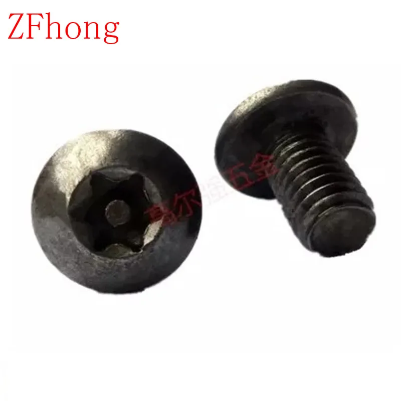 100pcs/lot M2.5*5/6/8/10 Steel with black Torx pan Head Tamper Proof Security Screw Screws
100pcs/lot M2.5*5/6/8/10 Steel with black Torx pan Head Tamper Proof Security Screw Screws
