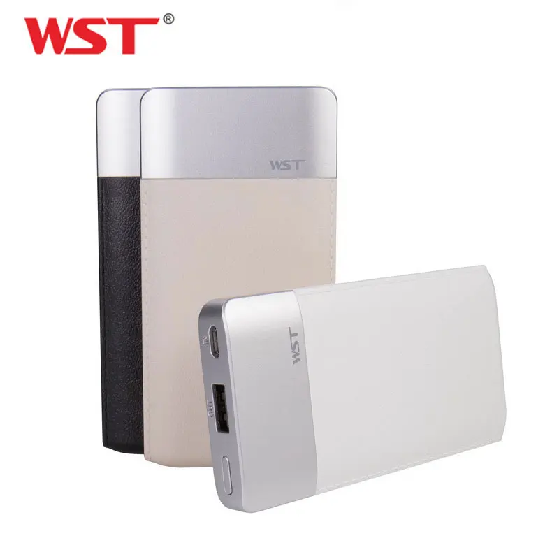 WST Brand Mini Portable Charging Power Bank 4000mAh Ultra Thin Slim External Battery Pack PowerBank for Xiaomi Samsung iPhone LG
WST Brand Mini Portable Charging Power Bank 4000mAh Ultra Thin Slim External Battery Pack PowerBank for Xiaomi Samsung iPhone LG