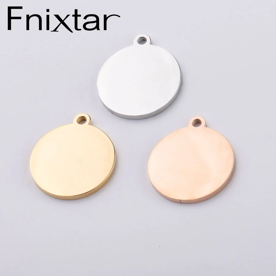 Fnixtar Mirror Polishe Stainless Steel Round Disk Stamping Blanks Charm DIY Tag Discs 19mm 1.5mm Thickness20piece/lot
Fnixtar Mirror Polishe Stainless Steel Round Disk Stamping Blanks Charm DIY Tag Discs 19mm 1.5mm Thickness20piece/lot