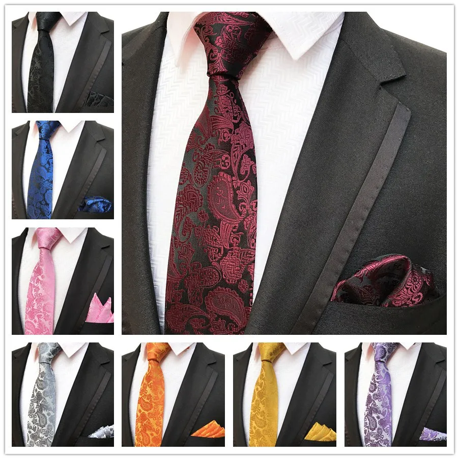 8cm Formal Necktie Set Classic Paisley Ties with Pocket Square Sets for Men Wedding Party
8cm Formal Necktie Set Classic Paisley Ties with Pocket Square Sets for Men Wedding Party