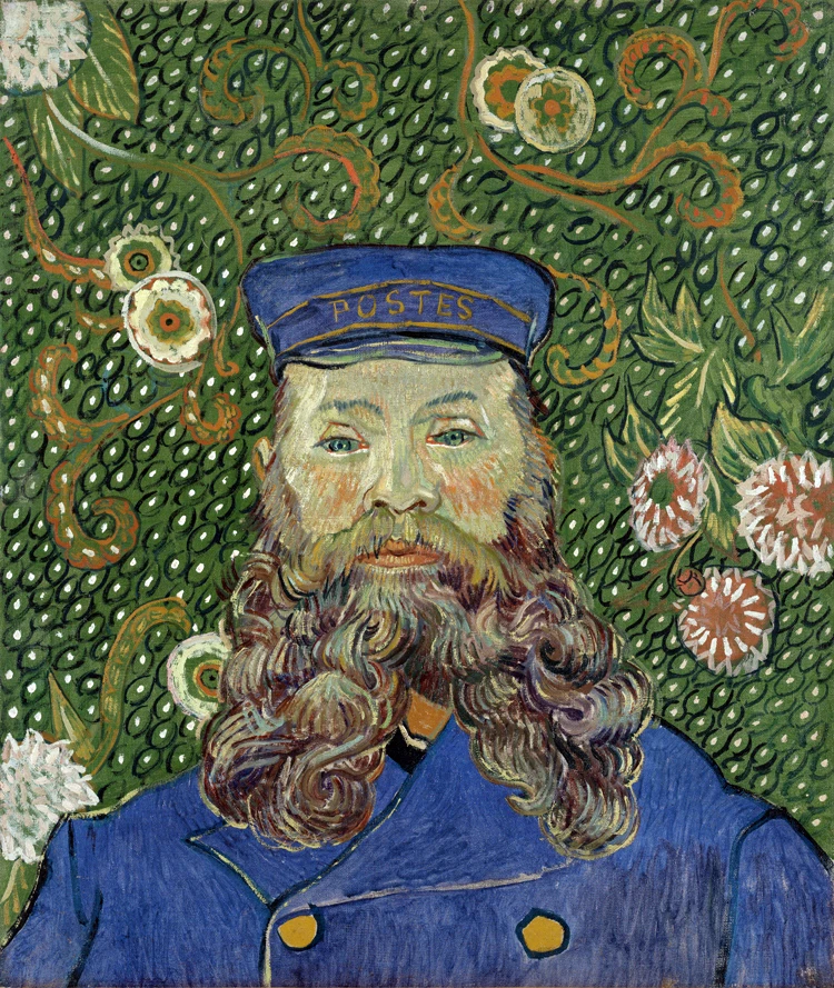 canvas paintings masterpiece reproduction Portrait of the Postman Joseph Roulin, c.1889 By: Vincent van Gogh
canvas paintings masterpiece reproduction Portrait of the Postman Joseph Roulin, c.1889 By: Vincent van Gogh