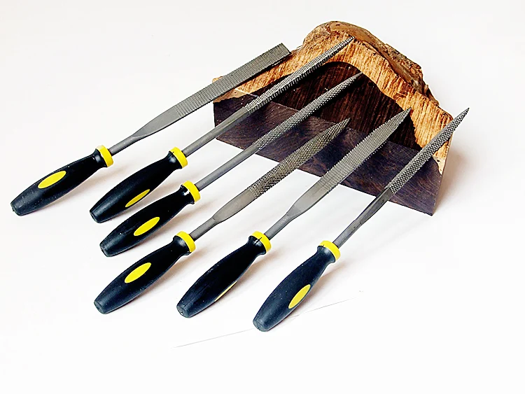 New upgraded Woodworking 5inch triming file 6pcs one set flat/point/half round/round/triangle/Square NO.D0928
New upgraded Woodworking 5inch triming file 6pcs one set flat/point/half round/round/triangle/Square NO.D0928