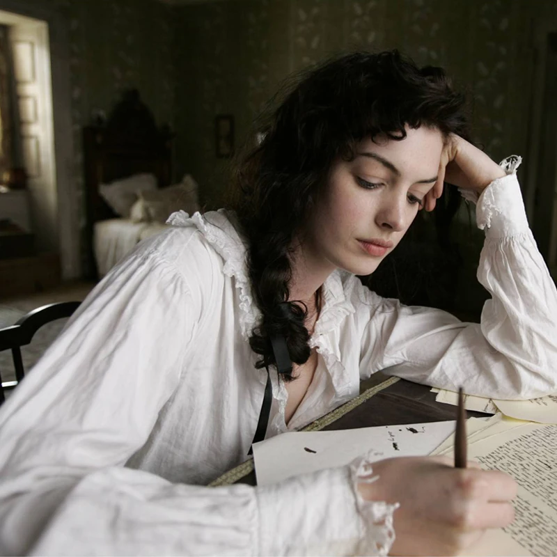 Anne Hathaway Austin Vintage Cotton Nightgown White Pijamas Women Night Shirt Female Robe Sleepwear Night Dress Plus Size AW297
Anne Hathaway Austin Vintage Cotton Nightgown White Pijamas Women Night Shirt Female Robe Sleepwear Night Dress Plus Size AW297