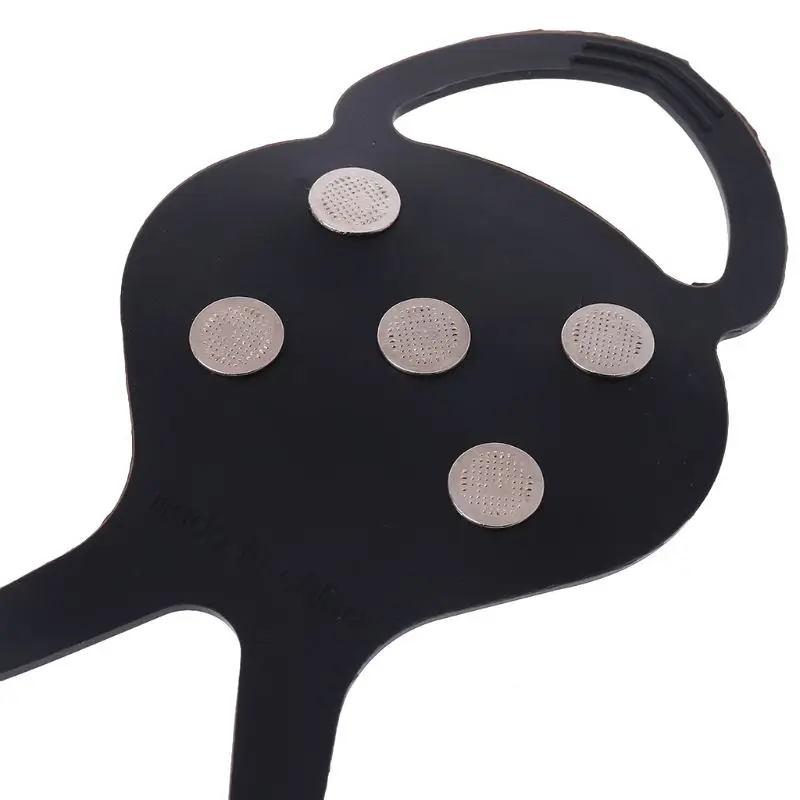 Brand New High Quality 1 Pair Spike Shoe Anti Slip Ice Gripper with Crampon Aluminum Alloy Cleats Rubber Black Ice Gripper
Brand New High Quality 1 Pair Spike Shoe Anti Slip Ice Gripper with Crampon Aluminum Alloy Cleats Rubber Black Ice Gripper