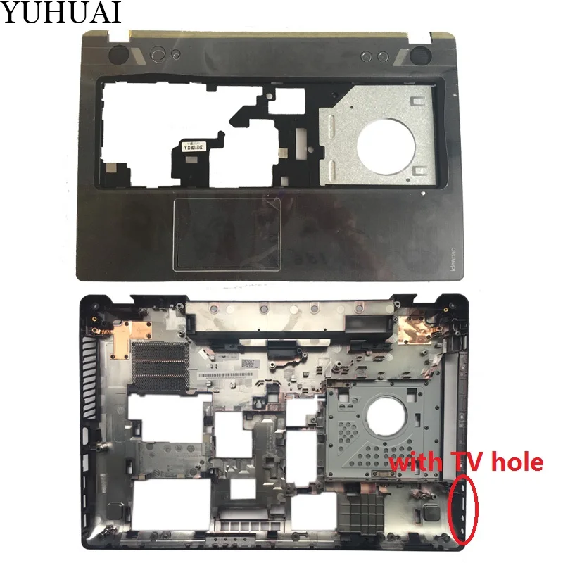 New FOR Lenovo Ideapad Y580 Y580A Y580P Palmrest Upper case cover AM0N0000500/Laptop Bottom Base Case Cover with TV hole
New FOR Lenovo Ideapad Y580 Y580A Y580P Palmrest Upper case cover AM0N0000500/Laptop Bottom Base Case Cover with TV hole