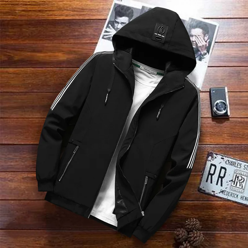 New Men Jacket Autumn Winter Solid Color Windproof Warm Hooded Zip Jacket Men Casual Slim Windbreaker Coat Men Jacket and Coat
New Men Jacket Autumn Winter Solid Color Windproof Warm Hooded Zip Jacket Men Casual Slim Windbreaker Coat Men Jacket and Coat