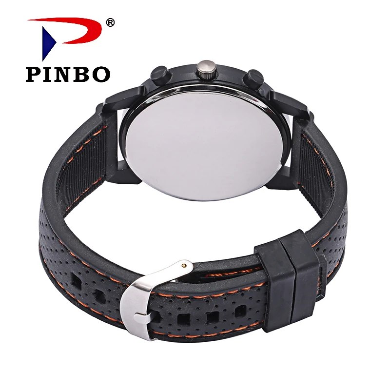 Zegarki Meskie New fashion men's watch casual silicone quartz watches outdoor sports wristwatch Reloj Hombre hot red | Наручные часы