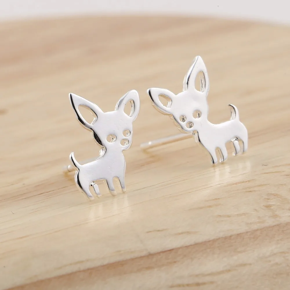 Jisensp Cartoon Chihuahua Stainless Steel Earrings for Women Cute Dog Studs Chihuahua Jewelry Love My Pet Animal Earrings
Jisensp Cartoon Chihuahua Stainless Steel Earrings for Women Cute Dog Studs Chihuahua Jewelry Love My Pet Animal Earrings