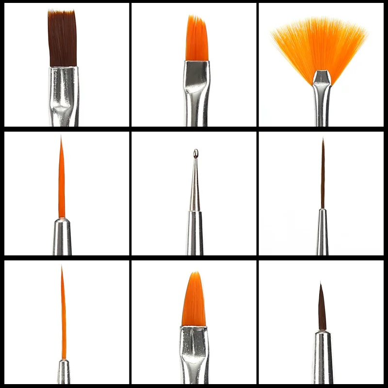 15pcs Professional UV Gel Acrylic Nail Art Brush Set Design Gel Polish Painting Drawing Pen Manicure Nails Tips Tools New Kit
15pcs Professional UV Gel Acrylic Nail Art Brush Set Design Gel Polish Painting Drawing Pen Manicure Nails Tips Tools New Kit