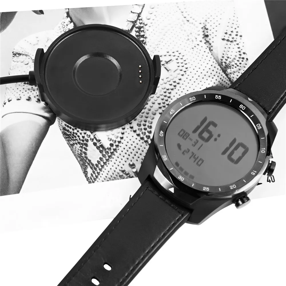Usb-кабель для зарядки и передачи данных TicWatch Pro Bluetooth Смарт-часы замена зарядное