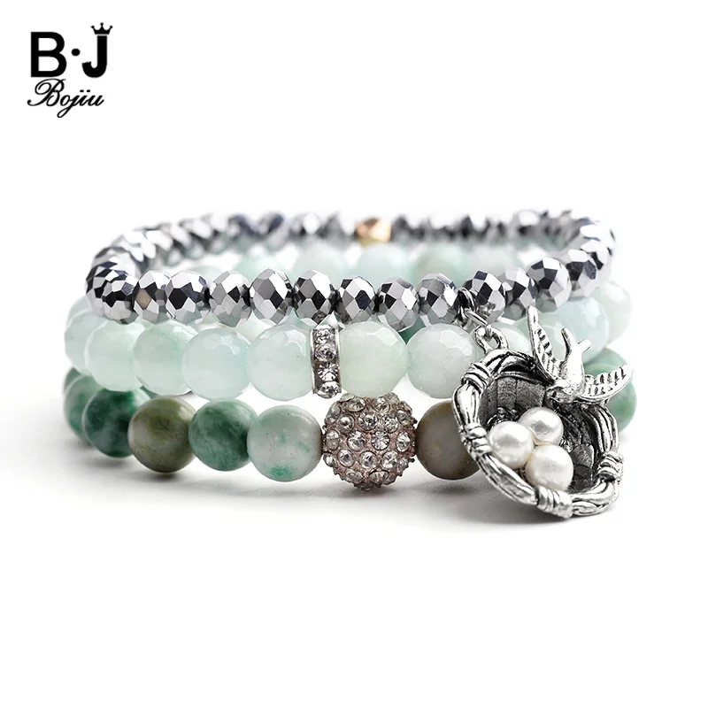 BOJIU Simple Animal Bird Bracelet For Women Natural Stone Grey Crystal Bracelets & Bangles Charm beads Bracelet Jewelry BCSET115
BOJIU Simple Animal Bird Bracelet For Women Natural Stone Grey Crystal Bracelets & Bangles Charm beads Bracelet Jewelry BCSET115