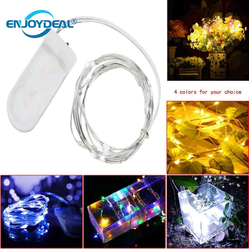 Hot 2m 20LED Copper Wire Button Cell Powered Mini Fairy Starry String Lights Wedding Party Holiday Decoration
Hot 2m 20LED Copper Wire Button Cell Powered Mini Fairy Starry String Lights Wedding Party Holiday Decoration