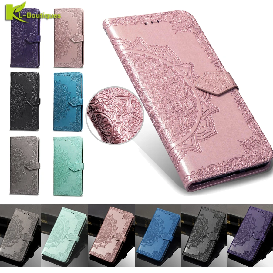 Для Huawei P30 Lite чехол для Fundas P30Lite P20 Pro Чехол 3D Мандала Флип Кожаные чехлы телефонов