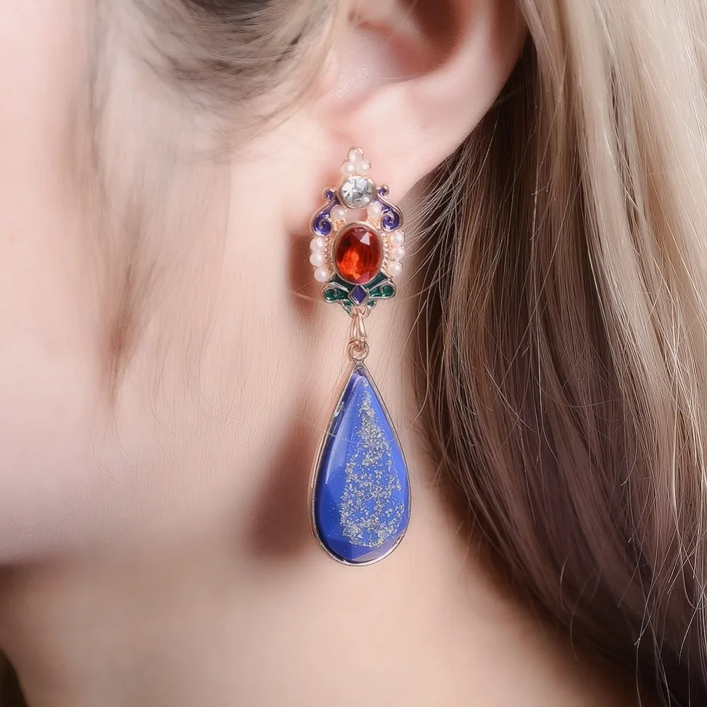 Vintage Crystal Rhinestone Teardrop Pendientes Drop Dangle Earrings For Women Fashion Flower Ear Jewelry Statement Earrings
Vintage Crystal Rhinestone Teardrop Pendientes Drop Dangle Earrings For Women Fashion Flower Ear Jewelry Statement Earrings