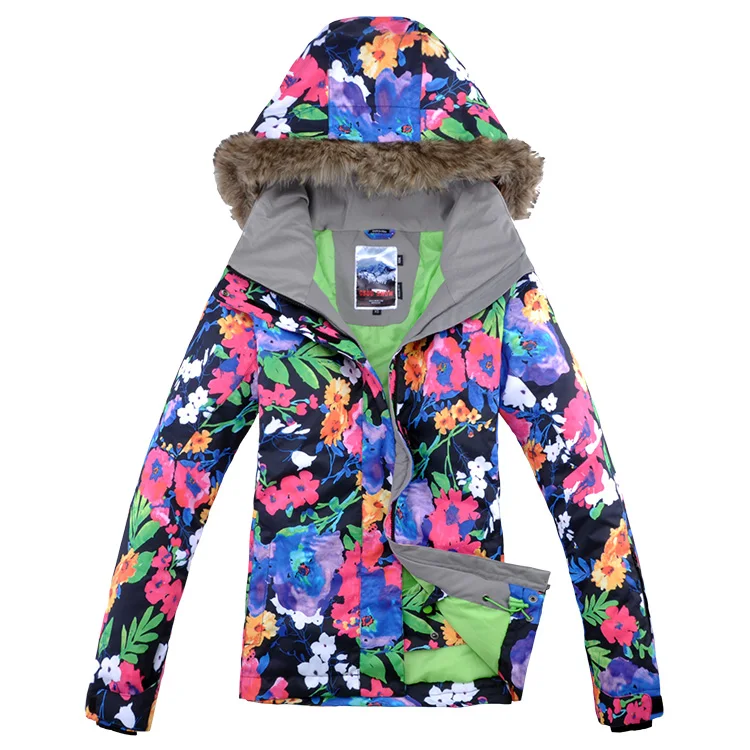 GSOU SNOW Outdoor Sport Colorful Flower Windproof Woman Snow Coat High Quality Snowboard Jacket Waterproof Female Skiing Jacket
GSOU SNOW Outdoor Sport Colorful Flower Windproof Woman Snow Coat High Quality Snowboard Jacket Waterproof Female Skiing Jacket