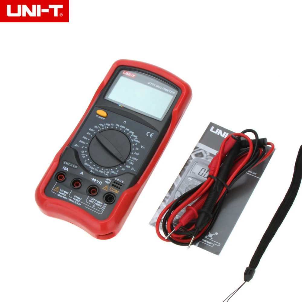UNI-T UT51 цифровой ЖК-стандартный Прецизионный Портативный Измеритель сопротивления переменного/постоянного тока и напряжения UT-51 оптовая пр...
UNI-T UT51 цифровой ЖК-стандартный Прецизионный Портативный Измеритель сопротивления переменного/постоянного тока и напряжения UT-51 оптовая пр...