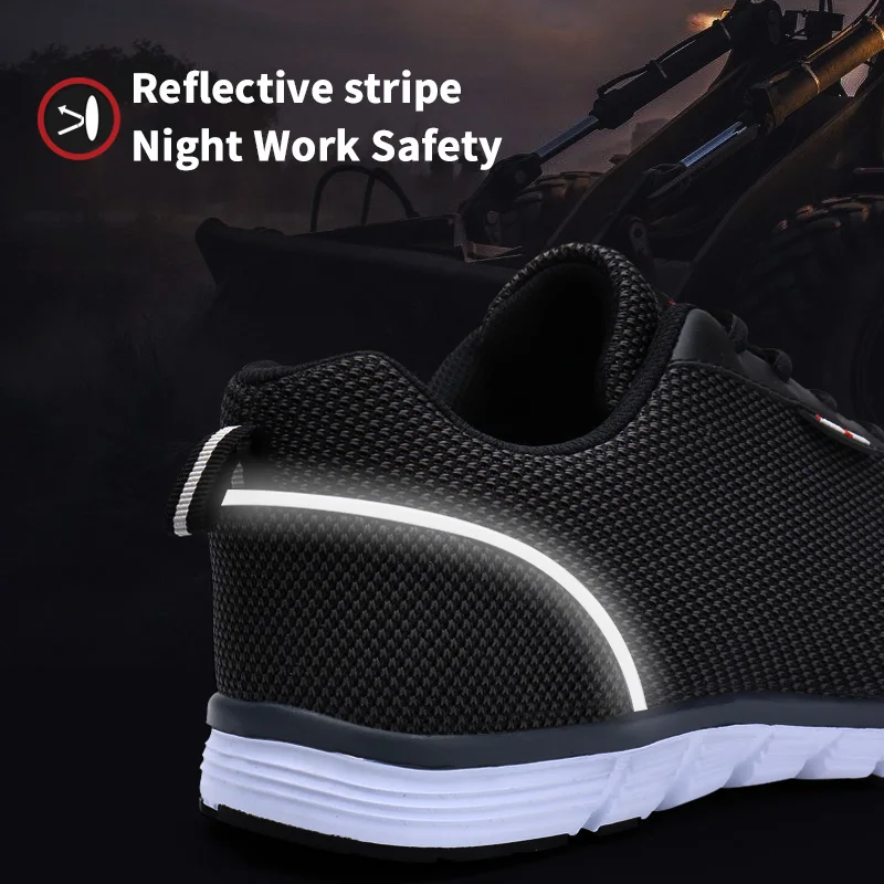 Safety Shoes Men Steel Toe Safety Work Shoes For Men Lightweight Breathable Anti Smashing Non Slip Anti static Protective Shoes-
Safety Shoes Men Steel Toe Safety Work Shoes For Men Lightweight Breathable Anti Smashing Non Slip Anti static Protective Shoes-