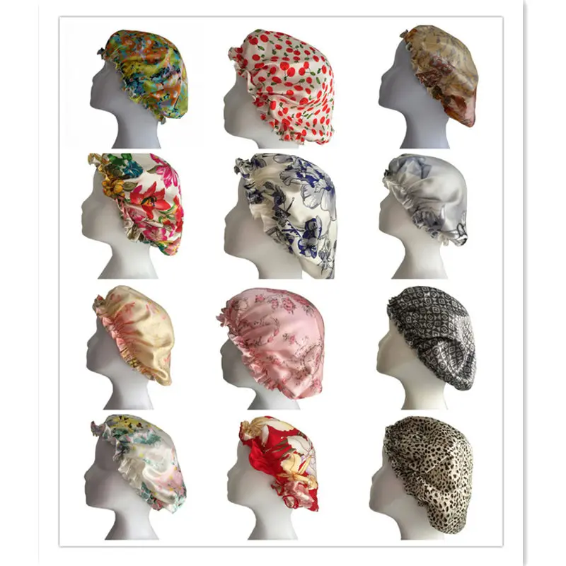 100% Mulberry Silk Caps for Sleep Silk Night Cap Hats Bonnet Beanie Hat Floral Printed Free Shipping
100% Mulberry Silk Caps for Sleep Silk Night Cap Hats Bonnet Beanie Hat Floral Printed Free Shipping