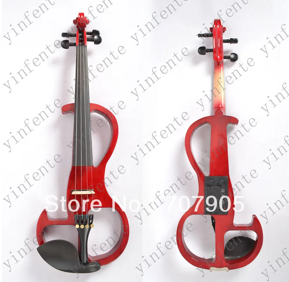 1x New 4/4 electric violin Nice Sound Solid wood Yellow White Blue Green Red ect....
1x New 4/4 electric violin Nice Sound Solid wood Yellow White Blue Green Red ect....