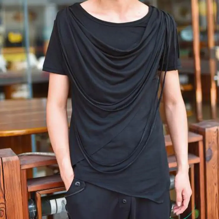 S-4XL Hot / Summer Men's New Fashion Personality Short sleeve bottoming shirt large size fake 2 piles of collar T-shirt
S-4XL Hot / Summer Men's New Fashion Personality Short sleeve bottoming shirt large size fake 2 piles of collar T-shirt