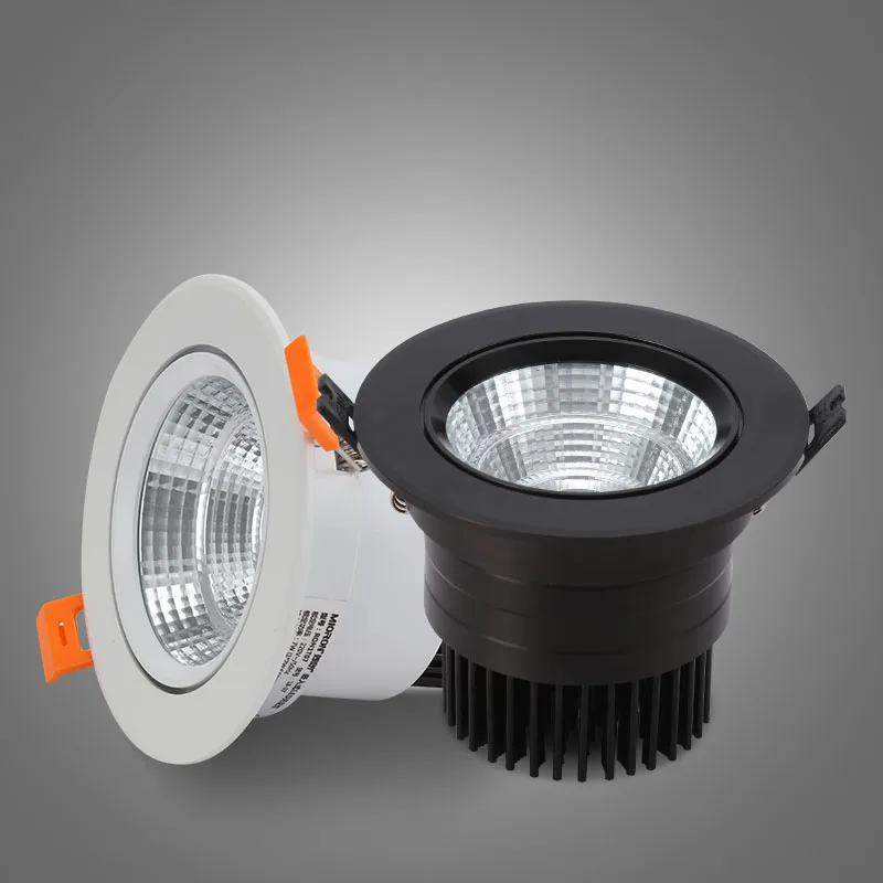 Dimmable LED Downlight COB Ceiling Spot Lighting 3W 5W 7W 9w 12w 15w Led Bulb Ceiling Recessed Lights AC 85-265V
Dimmable LED Downlight COB Ceiling Spot Lighting 3W 5W 7W 9w 12w 15w Led Bulb Ceiling Recessed Lights AC 85-265V