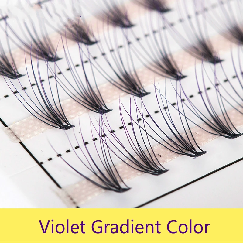 10D Pre-made Fan Cluster Faux Mink Volume Eyelashes Purple Gradient Violet Individual Natural Thickness Lashes
10D Pre-made Fan Cluster Faux Mink Volume Eyelashes Purple Gradient Violet Individual Natural Thickness Lashes