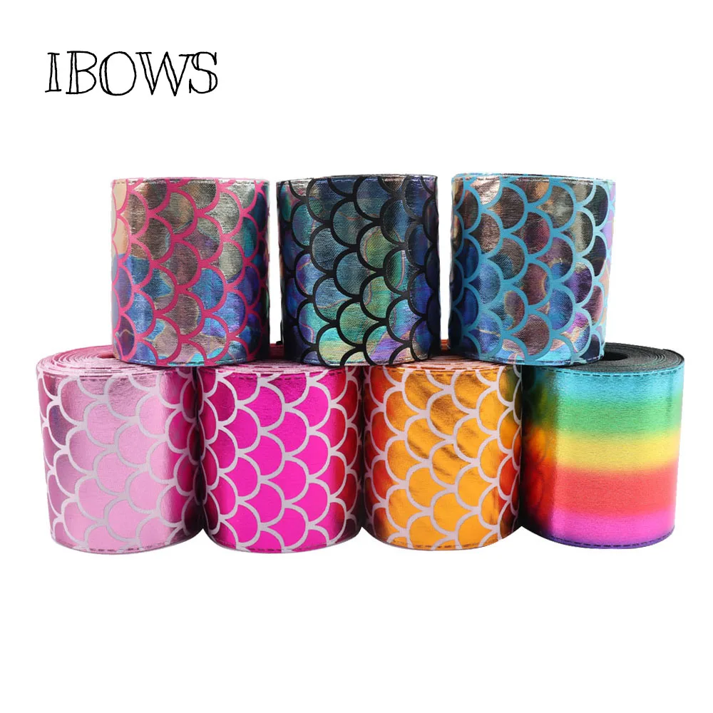 2Y/lot 75mm Laser Ribbon Mermaid Leather Fabric Width High Quality Soft PU For Sewing Decorative DIY Headdress Materials
2Y/lot 75mm Laser Ribbon Mermaid Leather Fabric Width High Quality Soft PU For Sewing Decorative DIY Headdress Materials