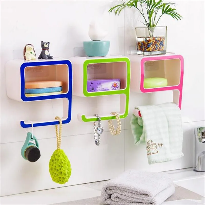 FEIGO 1Pc Home Storage Bathroom Towel Rack No.9 Plastic Soap Holder Cosmetics Storage Rack Living Room Bathroom Storage Box F677
FEIGO 1Pc Home Storage Bathroom Towel Rack No.9 Plastic Soap Holder Cosmetics Storage Rack Living Room Bathroom Storage Box F677
