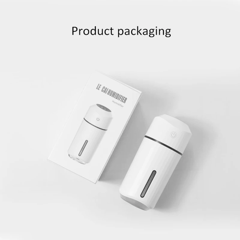 Car Air Humidifier 320ML USB Ultrasonic Essential Aroma Oil Diffuser Colorful Night Lamp Mist Maker Mini Humidifiers Diffusers
Car Air Humidifier 320ML USB Ultrasonic Essential Aroma Oil Diffuser Colorful Night Lamp Mist Maker Mini Humidifiers Diffusers