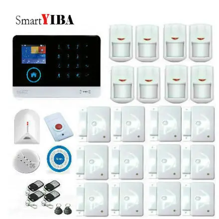 SmartYIBA WiFi 3G WCDMA система сигнализации Испанский Русский французский голос Android IOS приложение домашняя охранная сигнализация датчик дыма
SmartYIBA WiFi 3G WCDMA система сигнализации Испанский Русский французский голос Android IOS приложение домашняя охранная сигнализация датчик дыма
