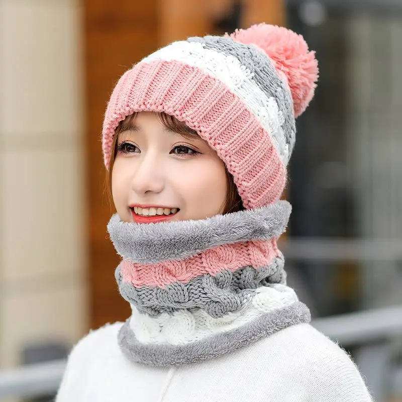 new arrival fashion women thick knit temperament sweet hat winter comfortable soft warm outdoor fresh cute hat gift a scarf
new arrival fashion women thick knit temperament sweet hat winter comfortable soft warm outdoor fresh cute hat gift a scarf