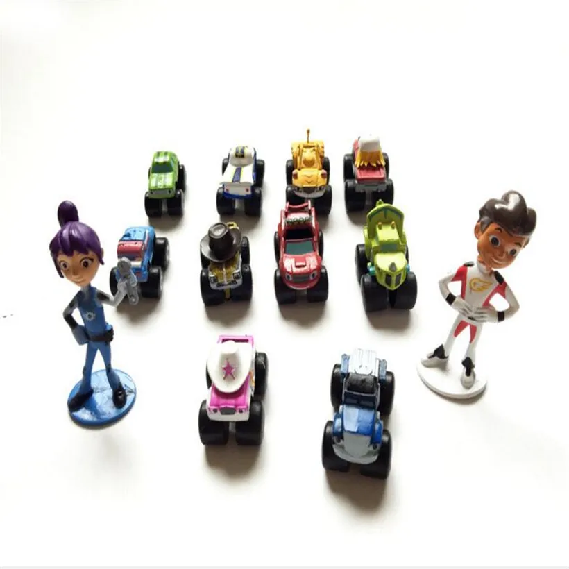 12 Pcs/Set 3-6 CM Hot Sell Anime Figure Blaze Pvc Model Monster Machines Action Figure Children Toys Birthday Gifts
12 Pcs/Set 3-6 CM Hot Sell Anime Figure Blaze Pvc Model Monster Machines Action Figure Children Toys Birthday Gifts