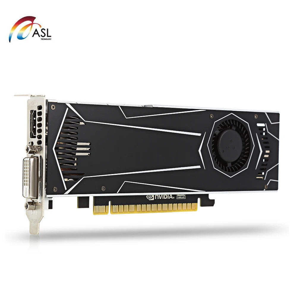 ASL G1502 Графика карта NVIDIA GP107 300 3D 2 GB 128bit GDDR5 HDMI/DVI 640 cudr Core 7008 МГц 7680x4320/60 Гц|2gb 128bit|graphic