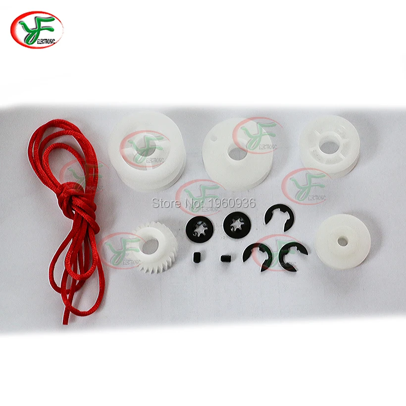 Claw Crane Game Machine Accessories Gantry Parts Pulley, red rope, screw, circlip, gear, belt...
Claw Crane Game Machine Accessories Gantry Parts Pulley, red rope, screw, circlip, gear, belt...