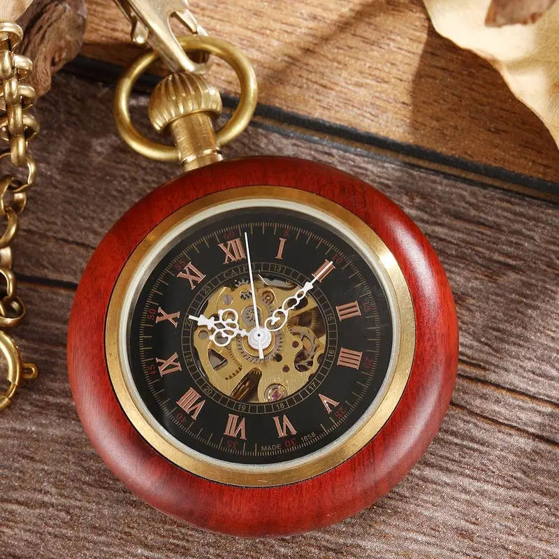 100% Natural Rose Wood Case Carved Letter Mechanical Pocket Watch Pendant With Chain Hand Fob Clock For Men Women Boyfriend Gift
100% Natural Rose Wood Case Carved Letter Mechanical Pocket Watch Pendant With Chain Hand Fob Clock For Men Women Boyfriend Gift