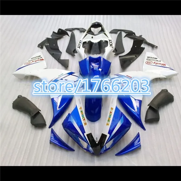 ABS blue white Kit Fairing For YZF 1000 2010 YZFR 1 2009 YZFR1 11 10 09 Bodywork YZF R1 2011 fairing kits
ABS blue white Kit Fairing For YZF 1000 2010 YZFR 1 2009 YZFR1 11 10 09 Bodywork YZF R1 2011 fairing kits
