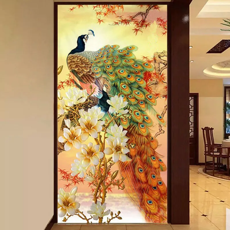 5d DIY Diamond Painting "Peacock and flower" Full Square Drill Cross Stitch Diamond Embroidery home Decor Y2978
5d DIY Diamond Painting "Peacock and flower" Full Square Drill Cross Stitch Diamond Embroidery home Decor Y2978