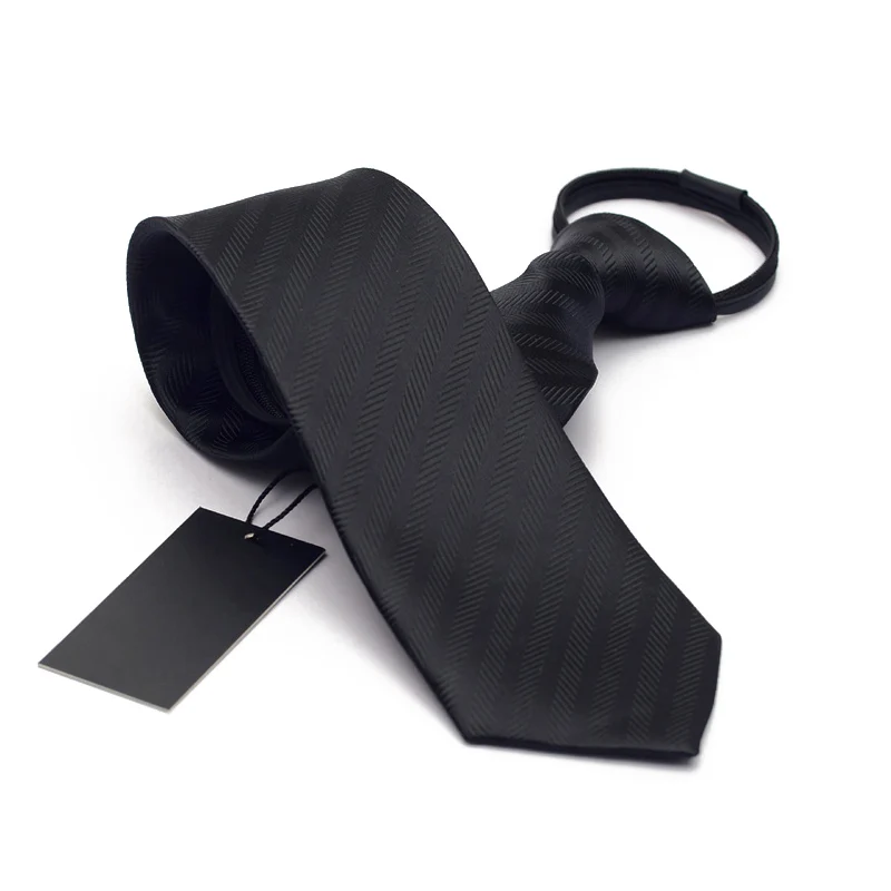 Fashion Korean Style Mens Fashion Lazy Zipper Neck Ring Necktie Ties Solid Casual Leisure Business 7cm Black Striped Gift Box
Fashion Korean Style Mens Fashion Lazy Zipper Neck Ring Necktie Ties Solid Casual Leisure Business 7cm Black Striped Gift Box
