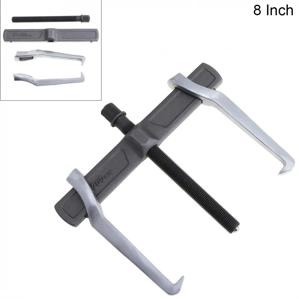 8 Inch CR-V Single Hook Two Claws Puller Separate Lifting Device Strengthen Bearing Puller for Auto Car Repair Hand Tools
8 Inch CR-V Single Hook Two Claws Puller Separate Lifting Device Strengthen Bearing Puller for Auto Car Repair Hand Tools