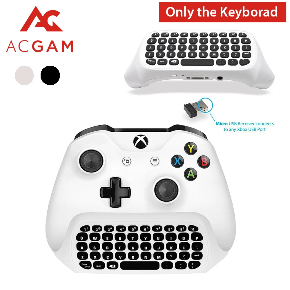 ACGAM Mini Беспроводная 2 4G мини беспроводная клавиатура сообщение для microsoft Xbox One