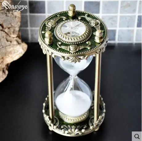 Europe 30 Min sand timer hourglass for children's time metal hour Glass Sandglass Clock Study desktop Home Decoration Gift A12
Europe 30 Min sand timer hourglass for children's time metal hour Glass Sandglass Clock Study desktop Home Decoration Gift A12