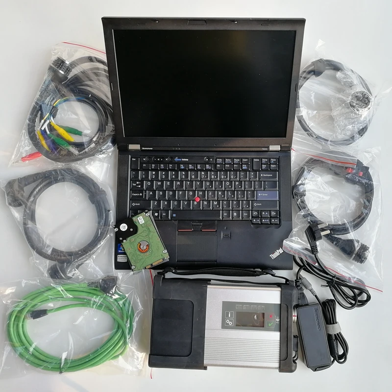 Супер MB Star C5 SD Compact 5 с программным обеспечением V09.2022 X/EPC/WIS/Vediamo in HDD/SSD T410 б/у ноутбук