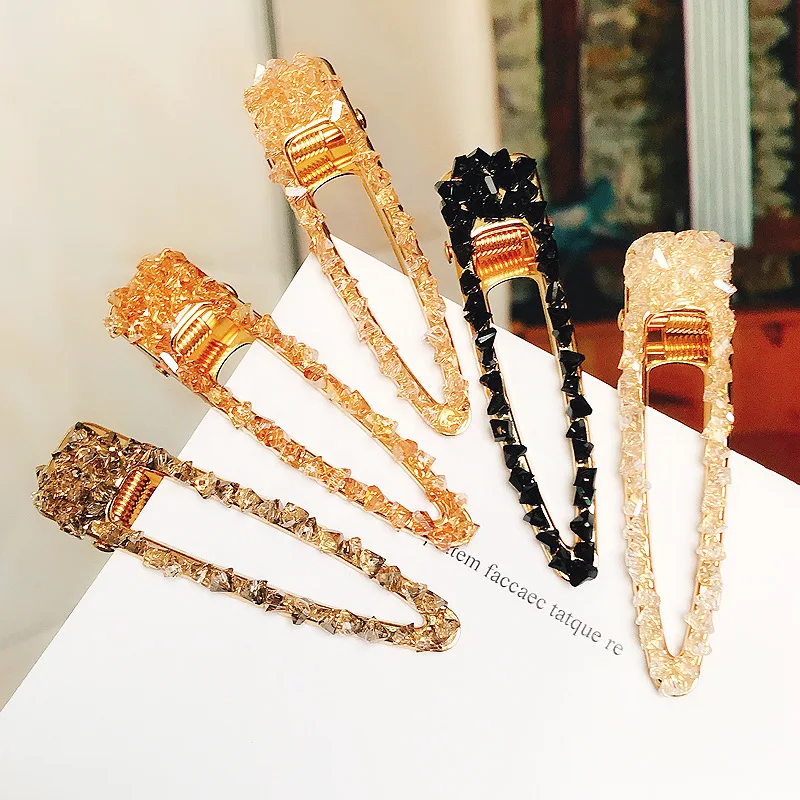 Hot Sale Girls crystal Pearl Beads BB Hair Clips Pins Simple Fashion Hairpins Women Luxury Sweet Hairgrips Accessories
Hot Sale Girls crystal Pearl Beads BB Hair Clips Pins Simple Fashion Hairpins Women Luxury Sweet Hairgrips Accessories