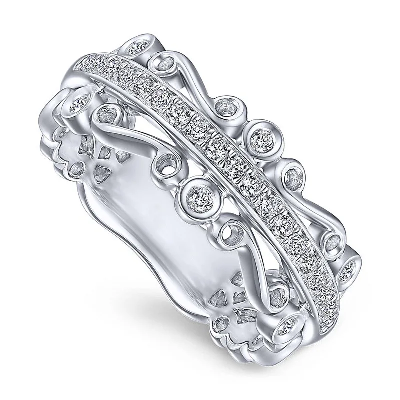 Huitan Luxury Ring Band Two Color Available With Cubic Zircon Engagement Fashion Women Ring Wholesale Lots&Bulk With Size6-10
Huitan Luxury Ring Band Two Color Available With Cubic Zircon Engagement Fashion Women Ring Wholesale Lots&Bulk With Size6-10