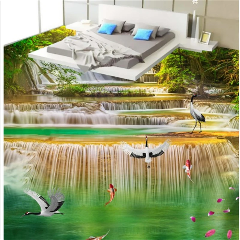 beibehang custom flooring Wonderland waterfalls 3D floor three - dimensional background painting wear thick waterproof
beibehang custom flooring Wonderland waterfalls 3D floor three - dimensional background painting wear thick waterproof