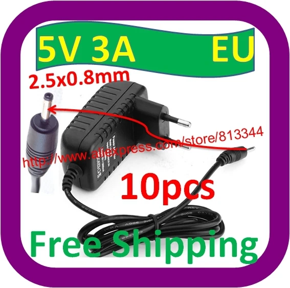 10 pcs Free Shipping EU Power Adapter AC Charger 5V 3A for Ployer MOMO19 MOMO20 Android Tablet PC
10 pcs Free Shipping EU Power Adapter AC Charger 5V 3A for Ployer MOMO19 MOMO20 Android Tablet PC
