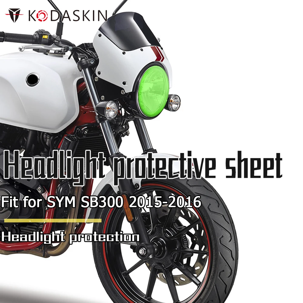 KODASKIN Motorcycle Accessories ABS Headlight Screen Protection Cover Headlight Guard Fit For SYM SB300 2015-2016
KODASKIN Motorcycle Accessories ABS Headlight Screen Protection Cover Headlight Guard Fit For SYM SB300 2015-2016