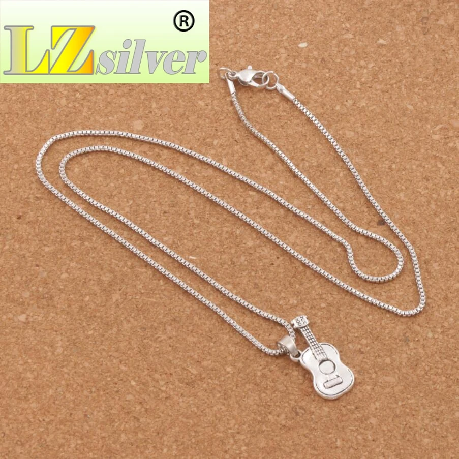 Acoustic Guitar Music Player Pendant Necklaces 24 inches Chains N291 25.1x12.2mm Zinc Alloy
Acoustic Guitar Music Player Pendant Necklaces 24 inches Chains N291 25.1x12.2mm Zinc Alloy